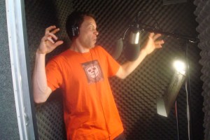 Devin, the master of quirky voice over, proves that it really helps to use your hands in the booth if you want to nail that specific sound and energy you're looking for.