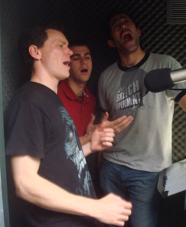 Can we really call this singing?  Technically,  I guess... 