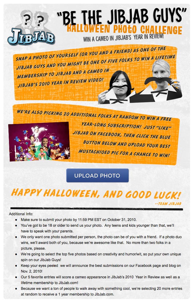 upload to our Facebook page!